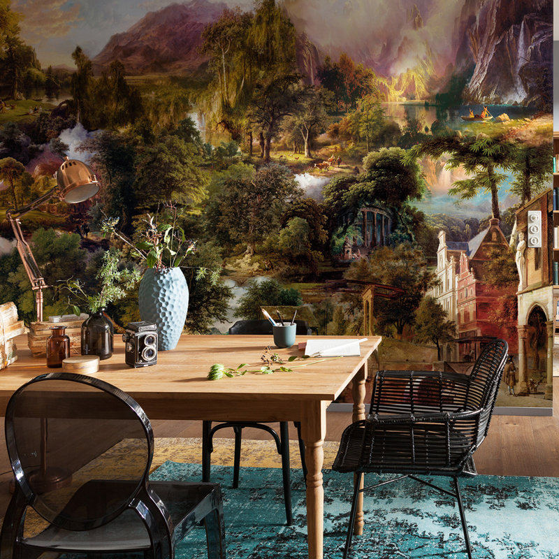 WallPops! Komar Heritage Wall Mural Wayfair